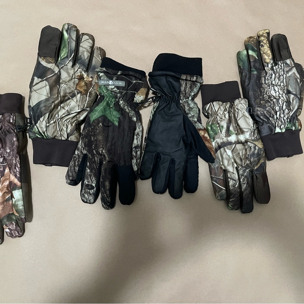 Camo Hunting Gloves